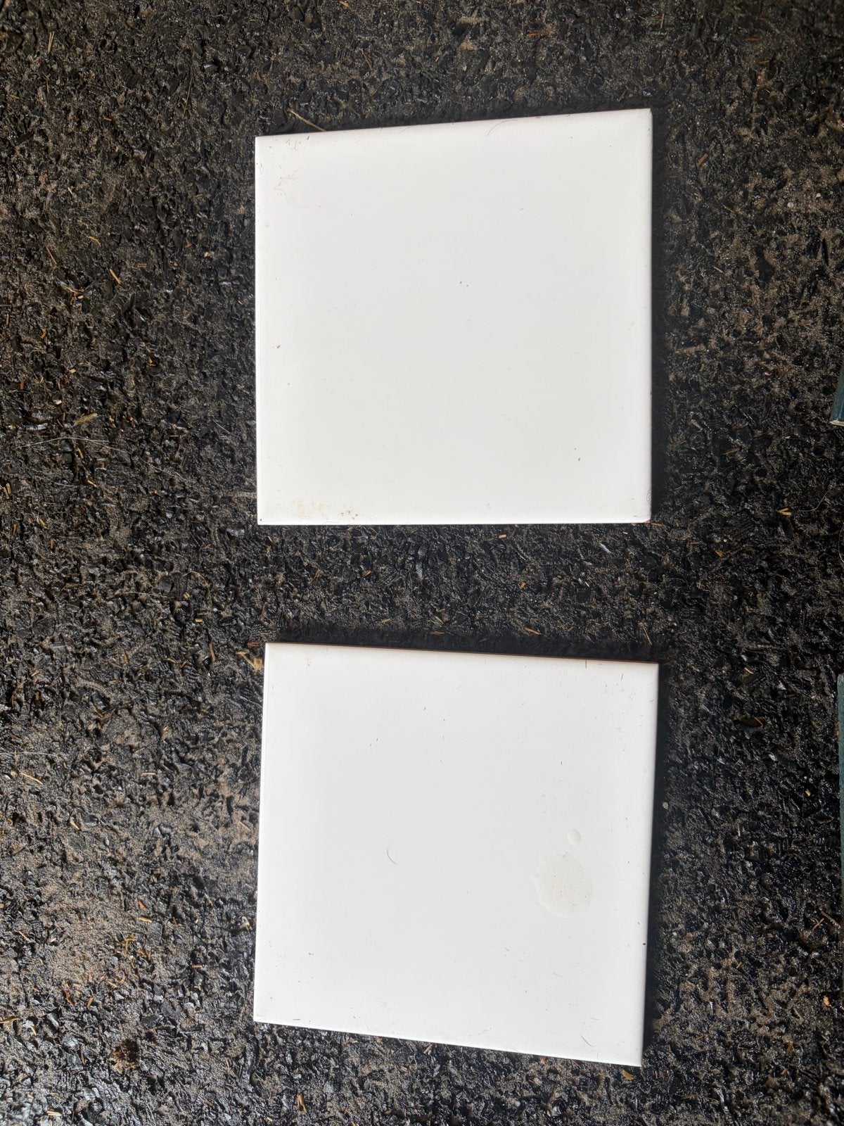 Witte keramische tegels, 20x20 cm, nieuw, Nieuw, Ophalen of Verzenden, 20 tot 40 cm, Minder dan 5 m²