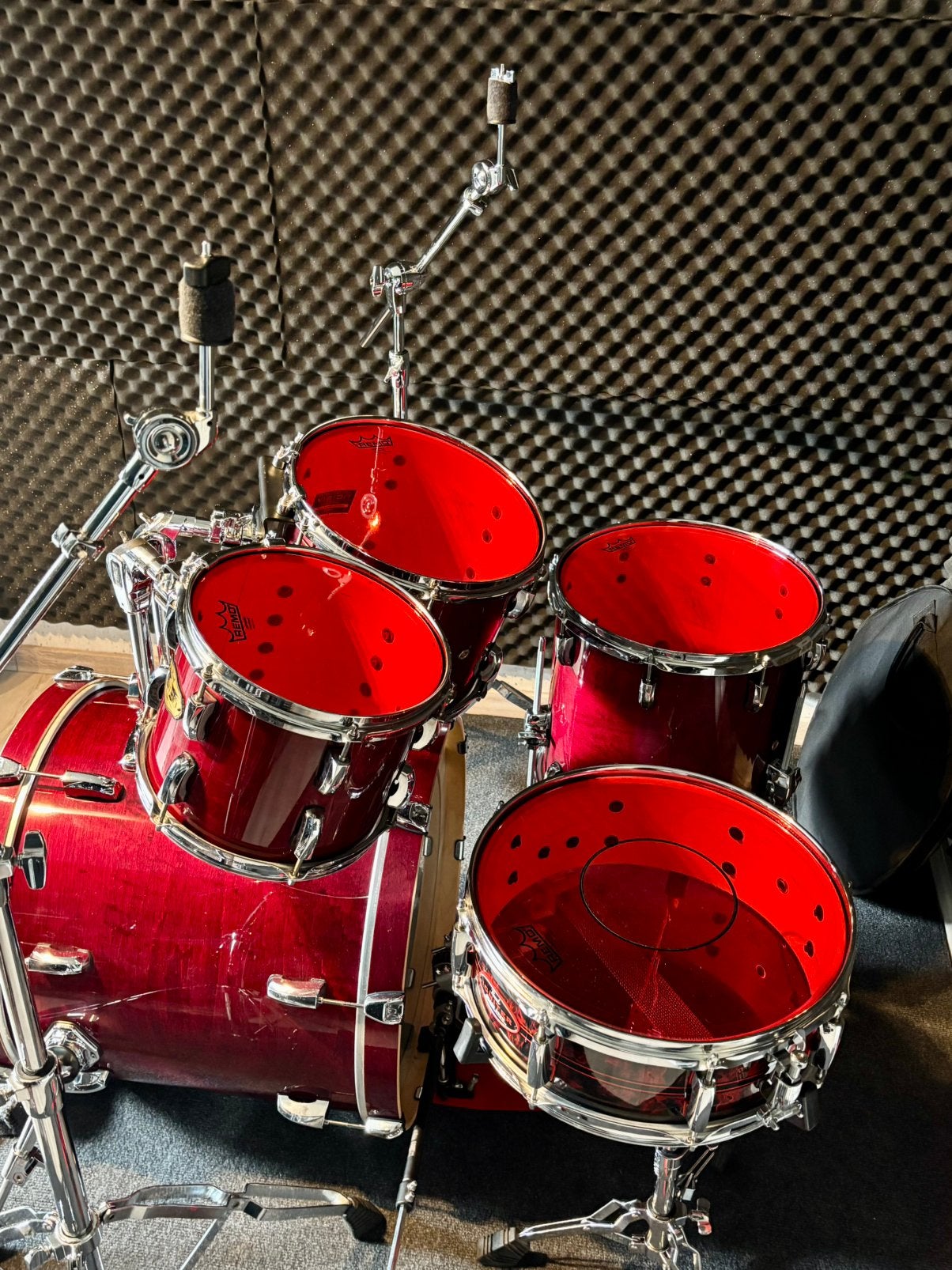 Pearl vision maple ! 20inch bass+igniter snare, Ophalen, Zo goed als nieuw, Pearl