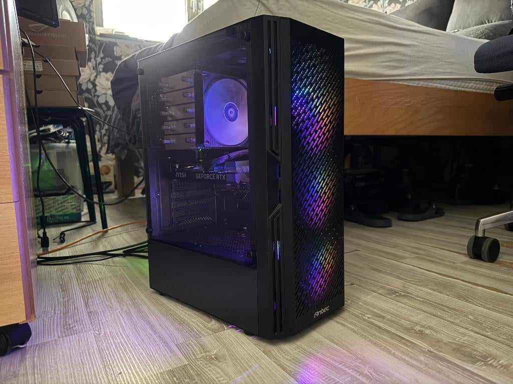 Game Pc i5-4.3 GHz/RTX 4060 8GB / 16GB / 2 TB M2 SSD / Win11, Computers en Software, Desktop Pc's, Zo goed als nieuw, 4 Ghz of meer