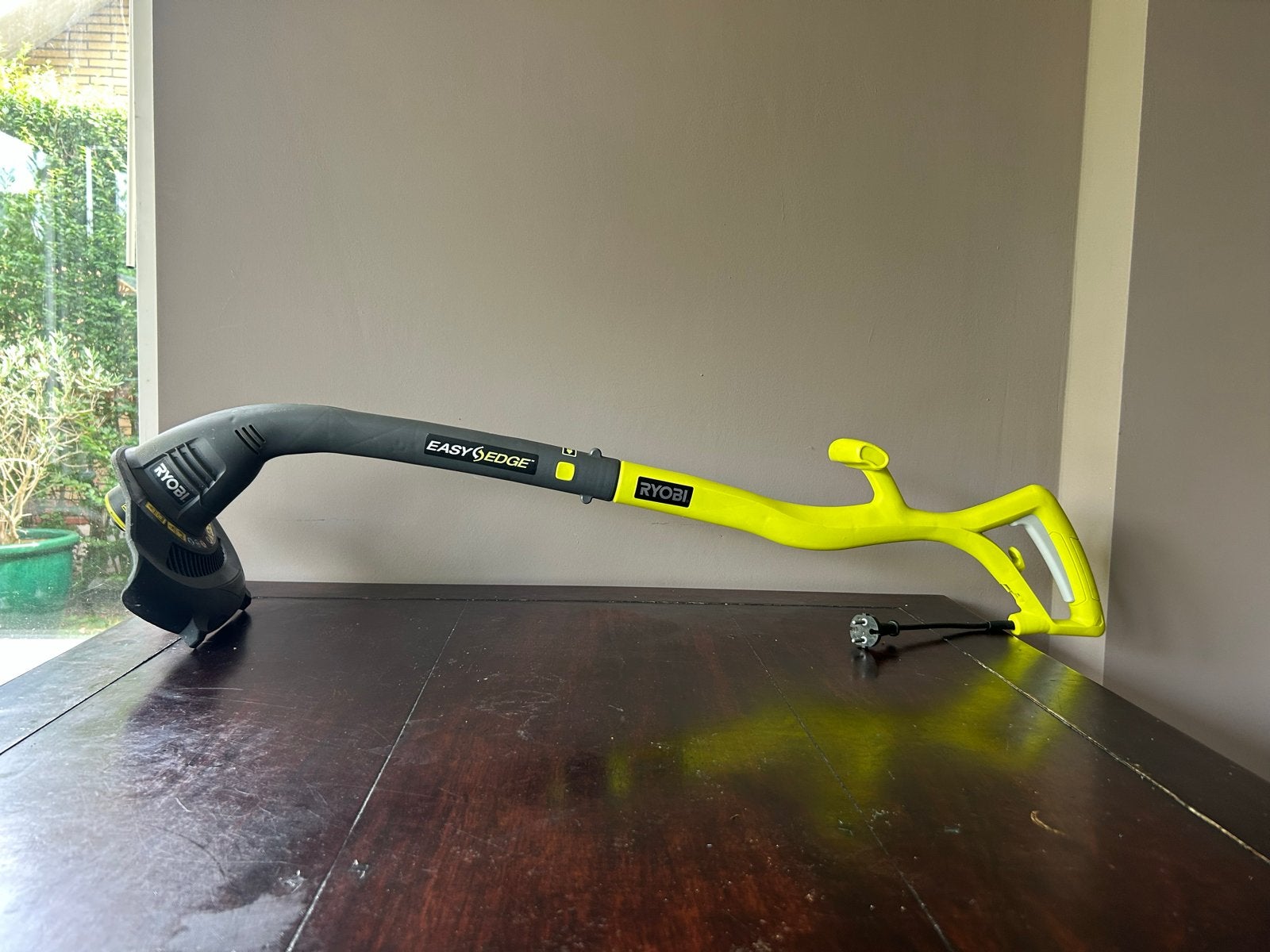 Ryobi EasyEdge Elektrische Grastrimmer - Gebruikt, Tuin en Terras, Ophalen, Gebruikt, Minder dan 30 cm, Elektrische grasmaaier
