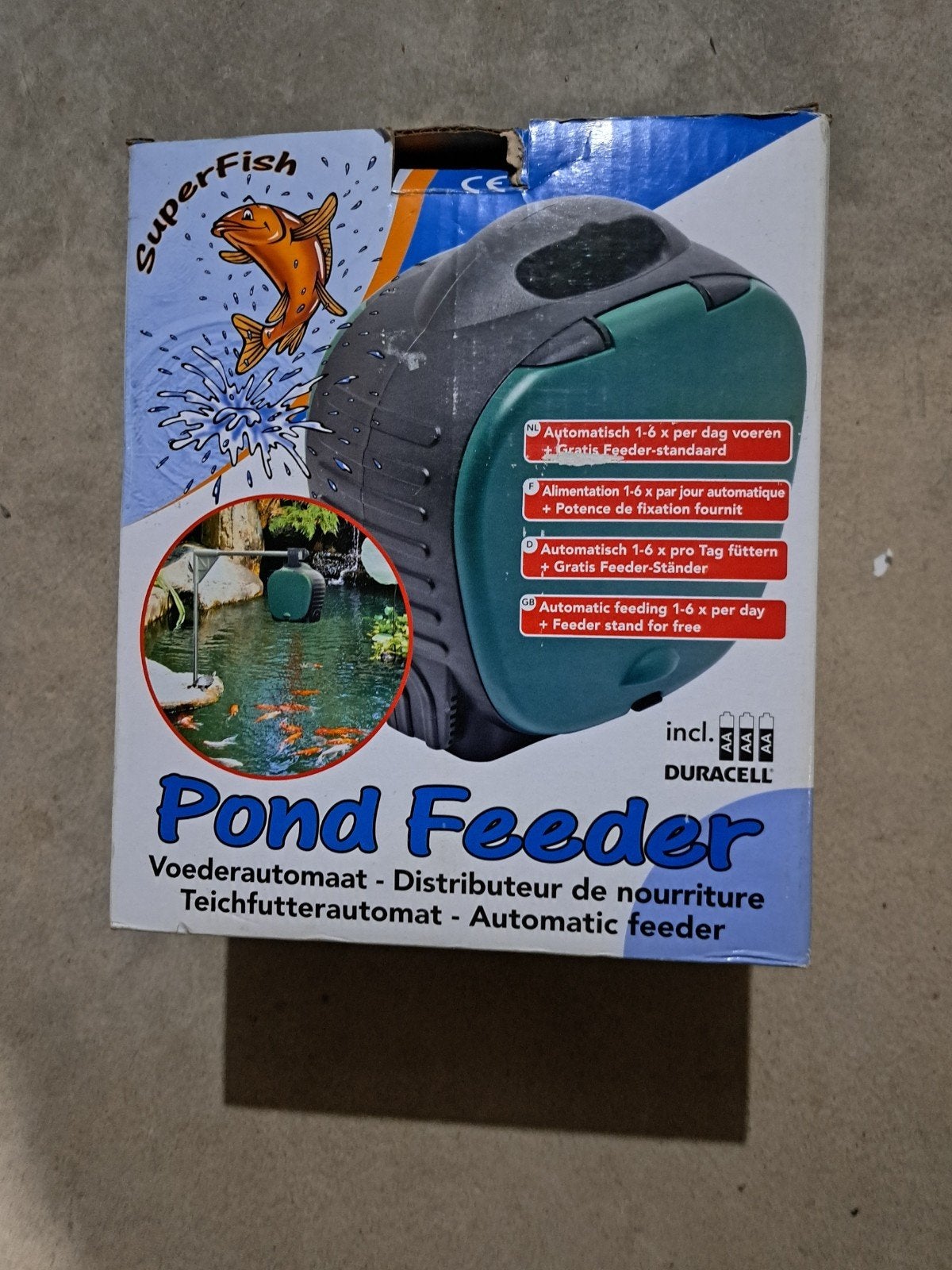 te koop voerautomaat, Ophalen, Nieuw, Overige typen, Superfish