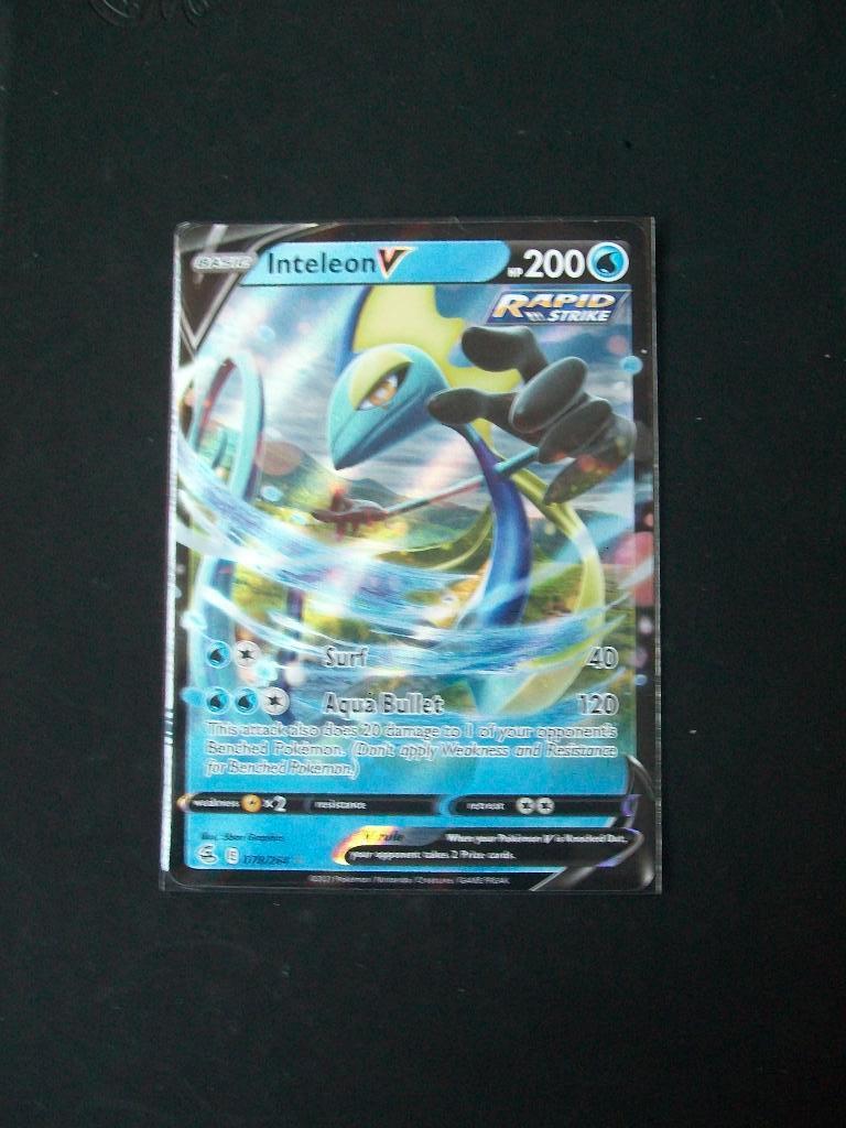 8542. Nieuwe Pokemonkaart INTELEON V HP 200 (078/264), Verzenden, Nieuw, Losse kaart, Foil