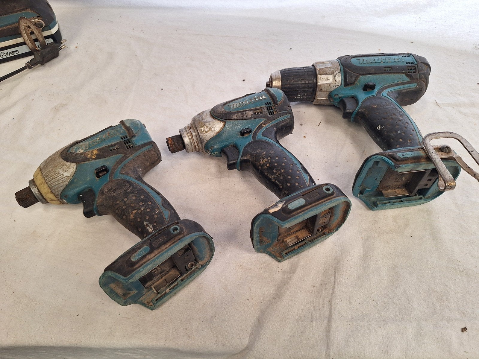 makita accuboormachine schroefmachine 3X 14,4volt