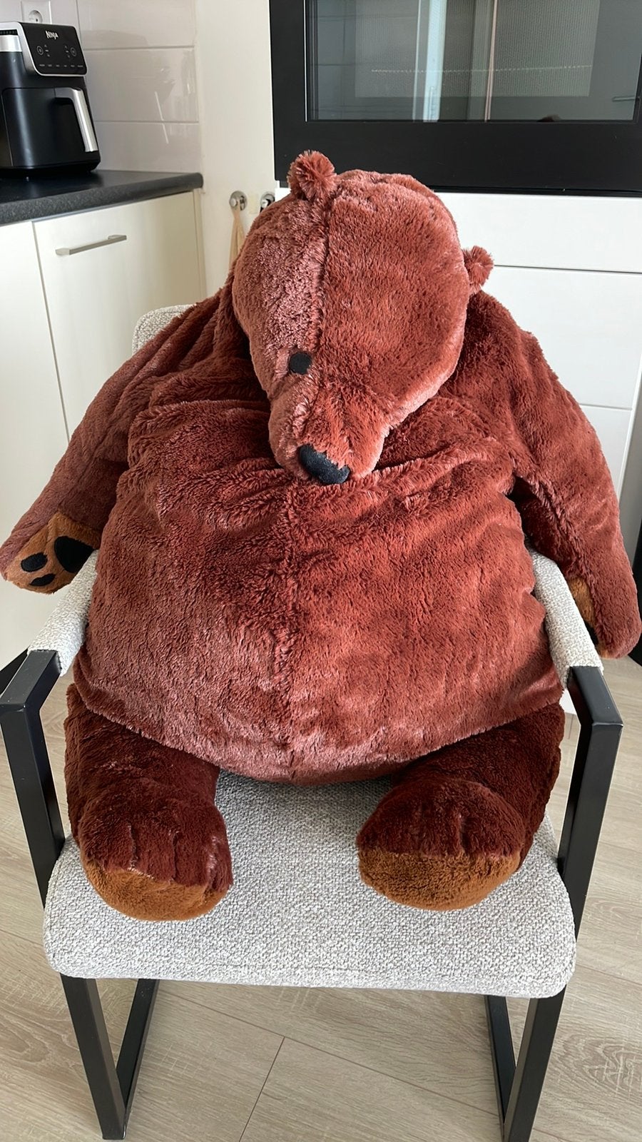 Knuffelbeer Ikea, Kinderen en Baby's, Ophalen, Zo goed als nieuw, Beer