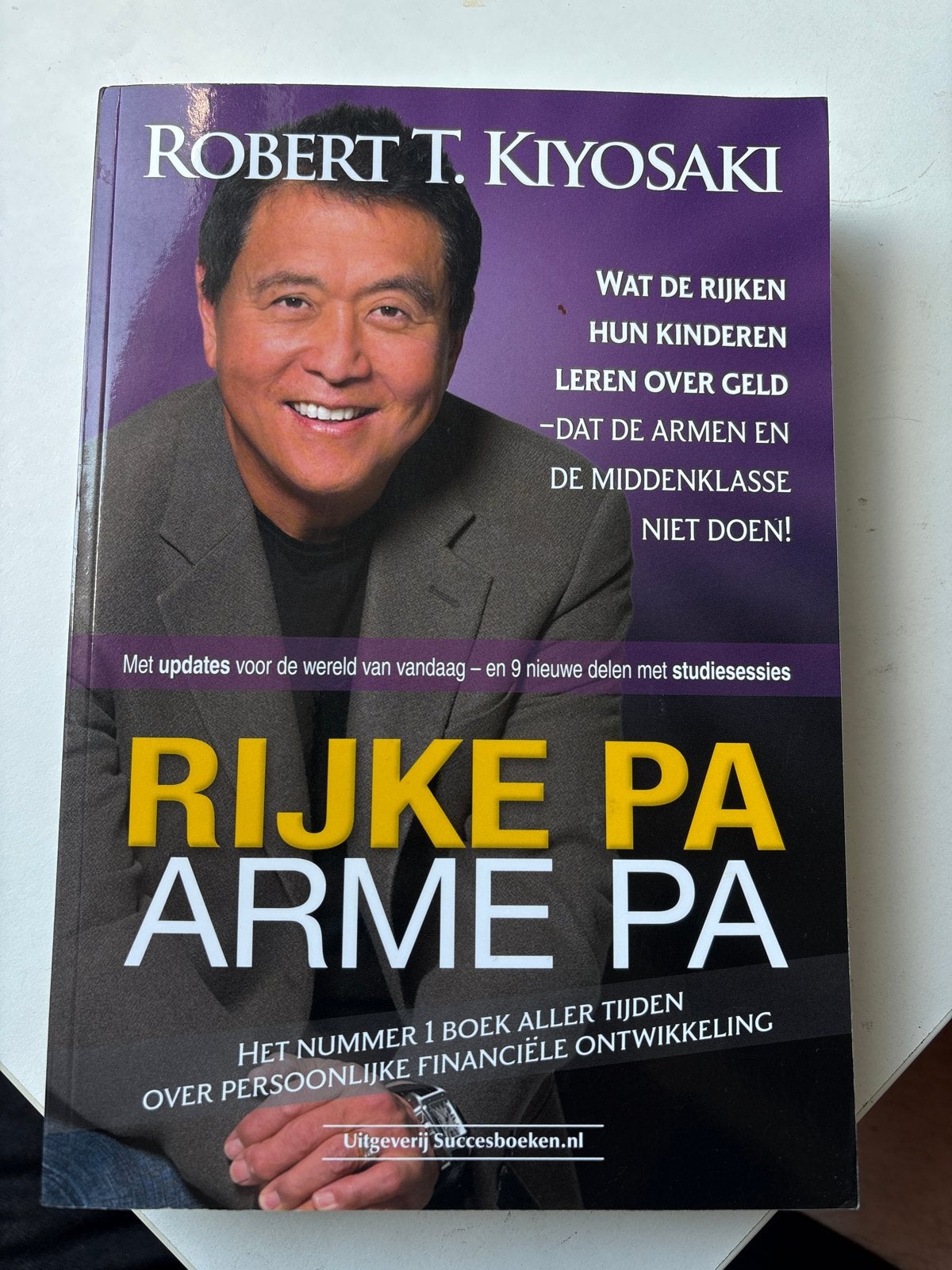 Rijke Pa, Arme Pa - Robert T. Kiyosaki (Financiële Ontwikkel, Ophalen of Verzenden, Zo goed als nieuw, Nederland