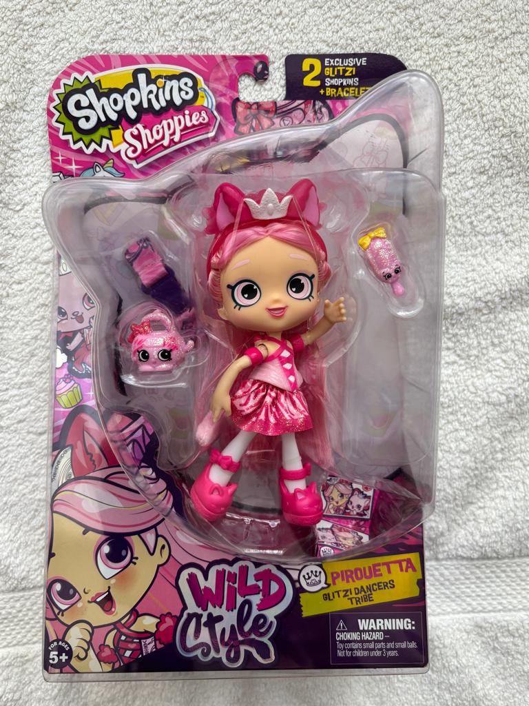 Shopkins Shoppies Pirouetta en Rainbow Kate, Ophalen of Verzenden, Nieuw, Pop