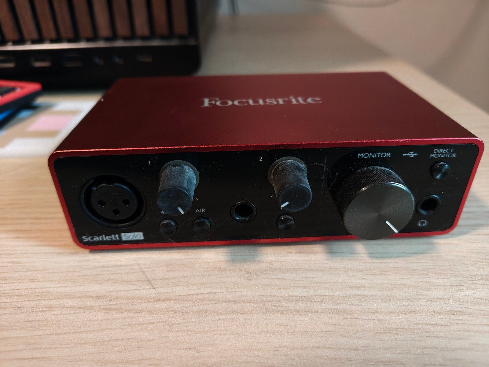 Focusrite Scarlett Solo (3rd Gen), Ophalen of Verzenden, Zo goed als nieuw, Extern, Focusrite