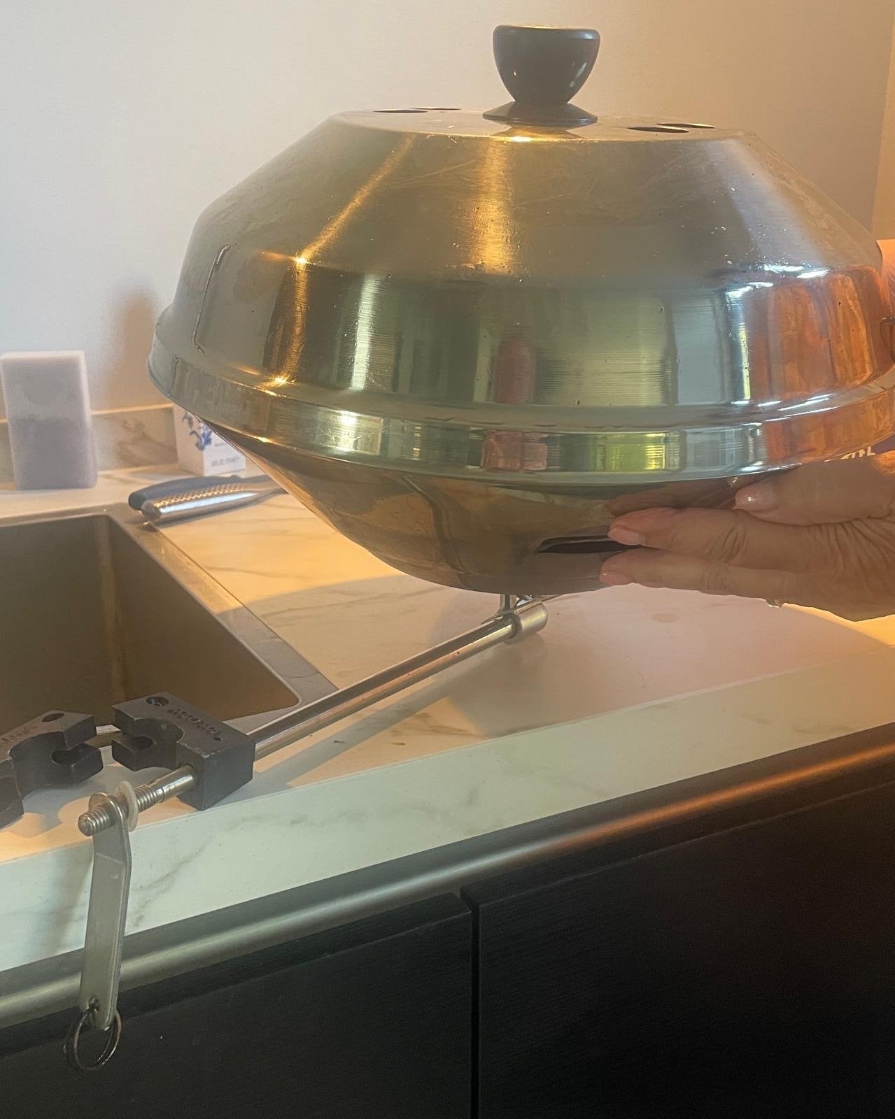 Magma Marine Kettle Party Houtskoolbarbecue, Ophalen, Gebruikt, Met accessoires