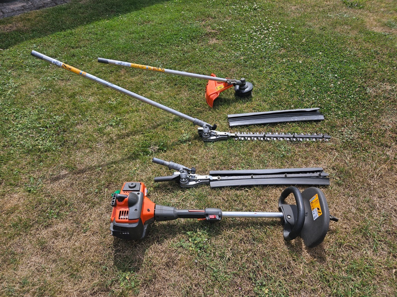 Husqvarna 325LD combimachine, Tuin en Terras, Bosmaaiers, Ophalen, Gebruikt, Benzine, Husqvarna