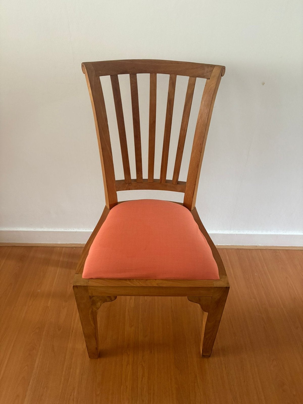 Teakhouten eettafel stoelen 4x, Ophalen