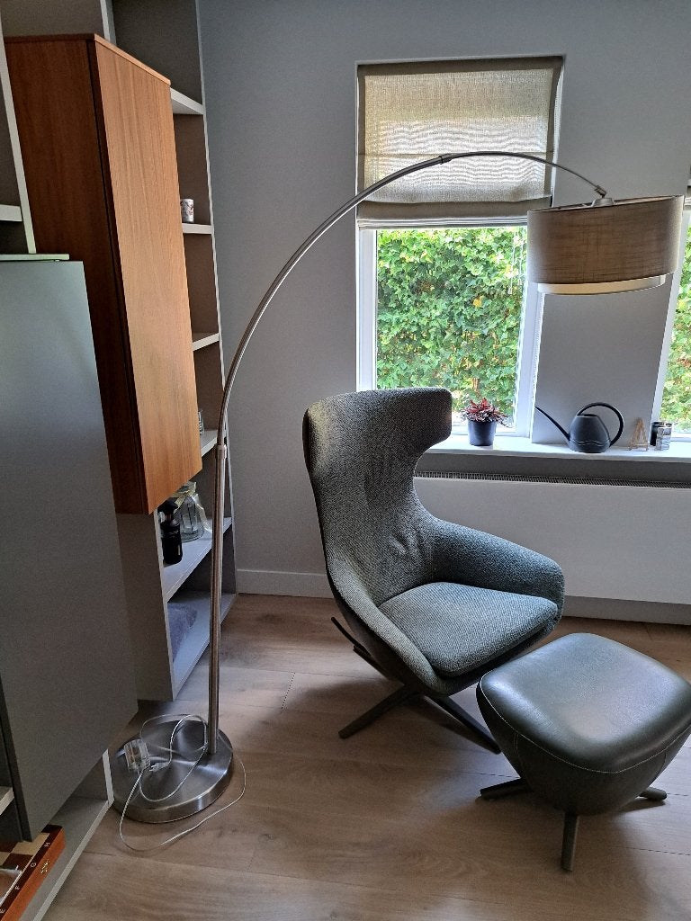 Vloerlamp, Huis en Inrichting, Lampen | Vloerlampen, Ophalen, Zo goed als nieuw, Overige fittingen, 150 tot 200 cm