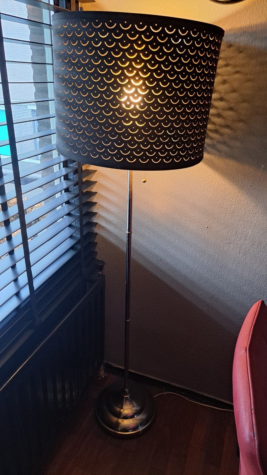 ikea astrid lamp met lampenkap, Ophalen, Gebruikt, Minder dan 100 cm