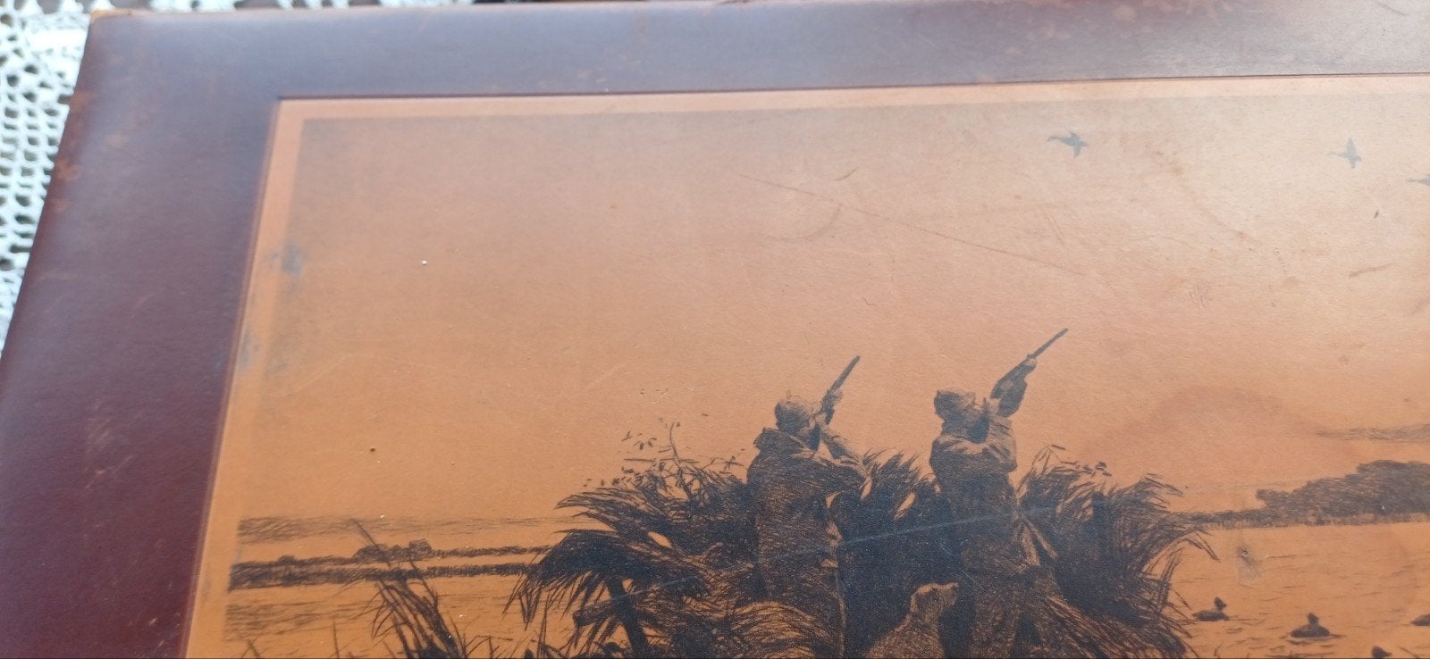 Vintage Vleeswaren Snijset The dutch blind A. Lassel Ripley, Ophalen