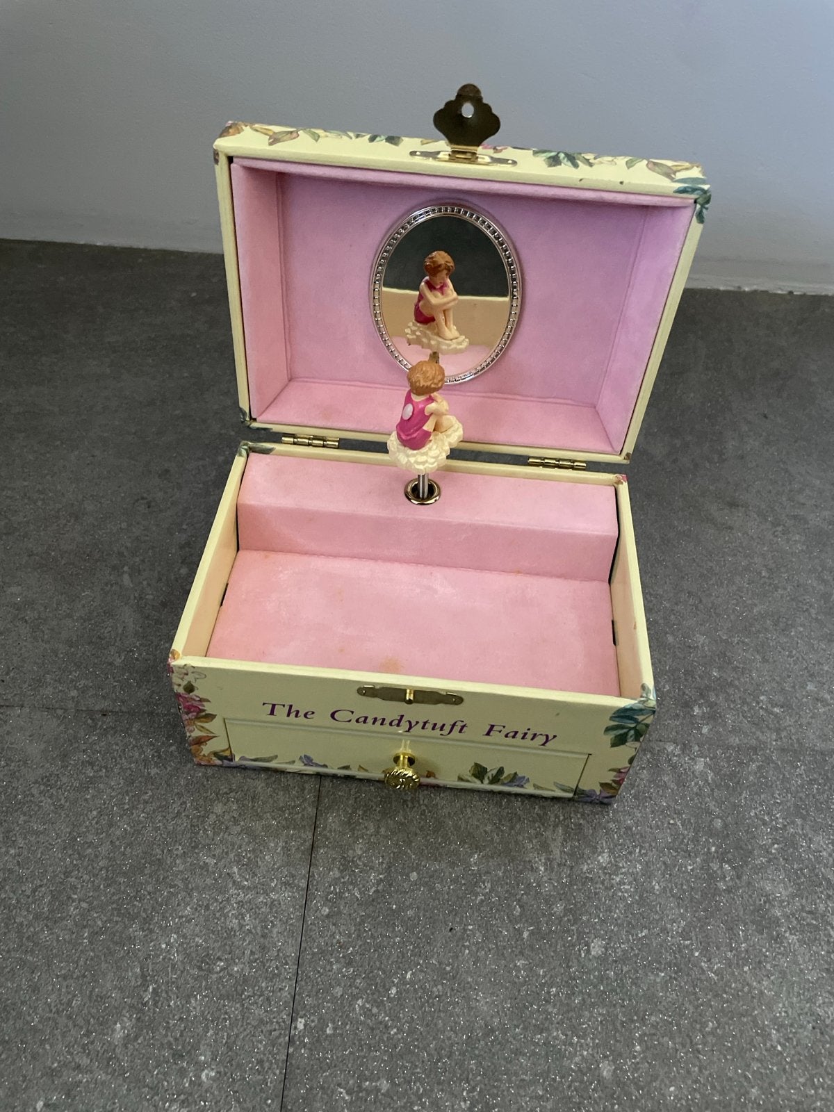 Muziekdoosje 'The Candytuft Fairy' met ballerina, Ophalen of Verzenden, Zo goed als nieuw