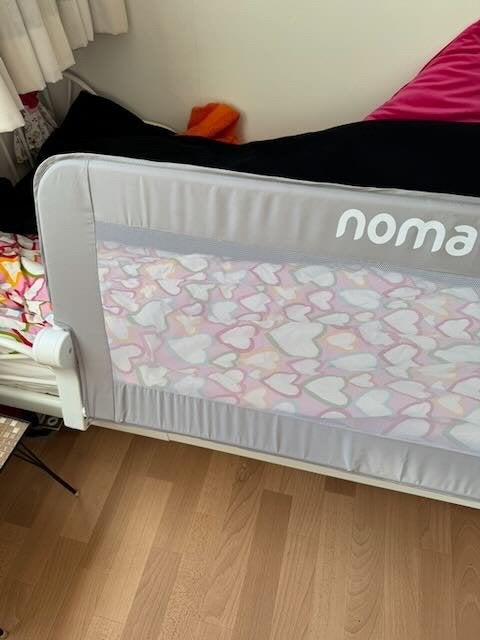 NOMA Bedhek Inklapbaar Valbeveiliging, Ophalen, Gebruikt, Minder dan 140 cm, Matras