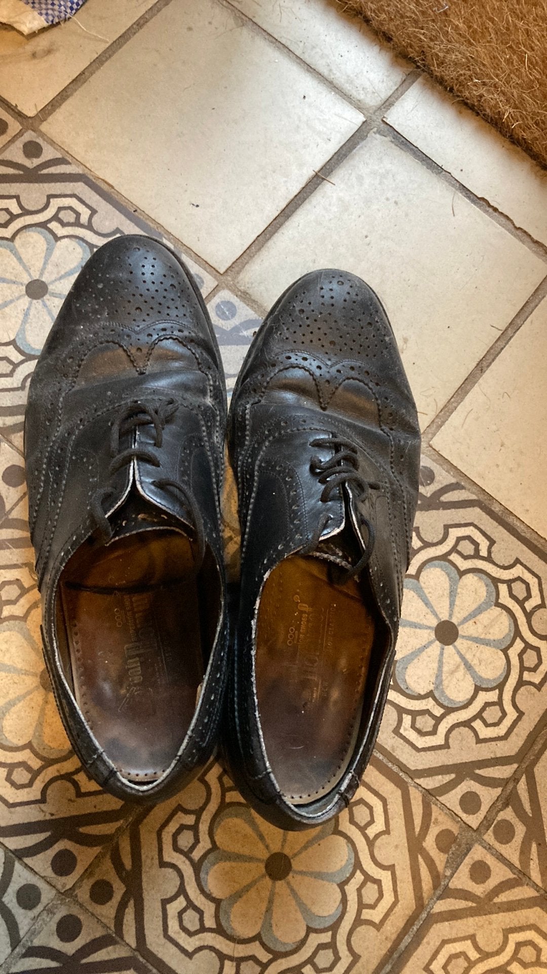 Gratis: Van Bommel schoenen, blauw maat 42 1/2 tot 43, Ophalen, Blauw, Gedragen, Veterschoenen