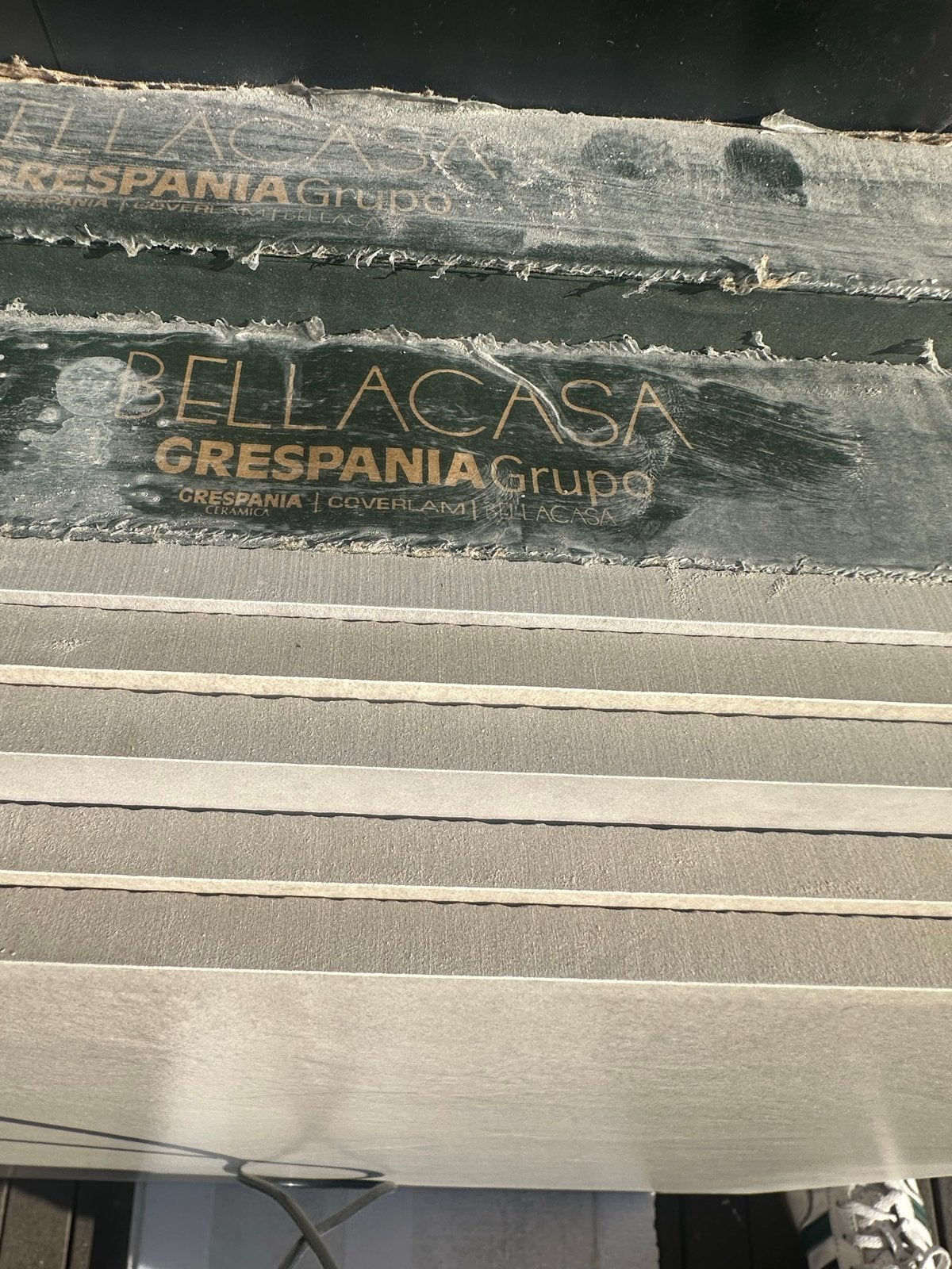 Bellacasa Grespania vloertegels 60x60 wit/taupe (10 stuks), Ophalen, 60 cm of meer, Keramiek, Nieuw