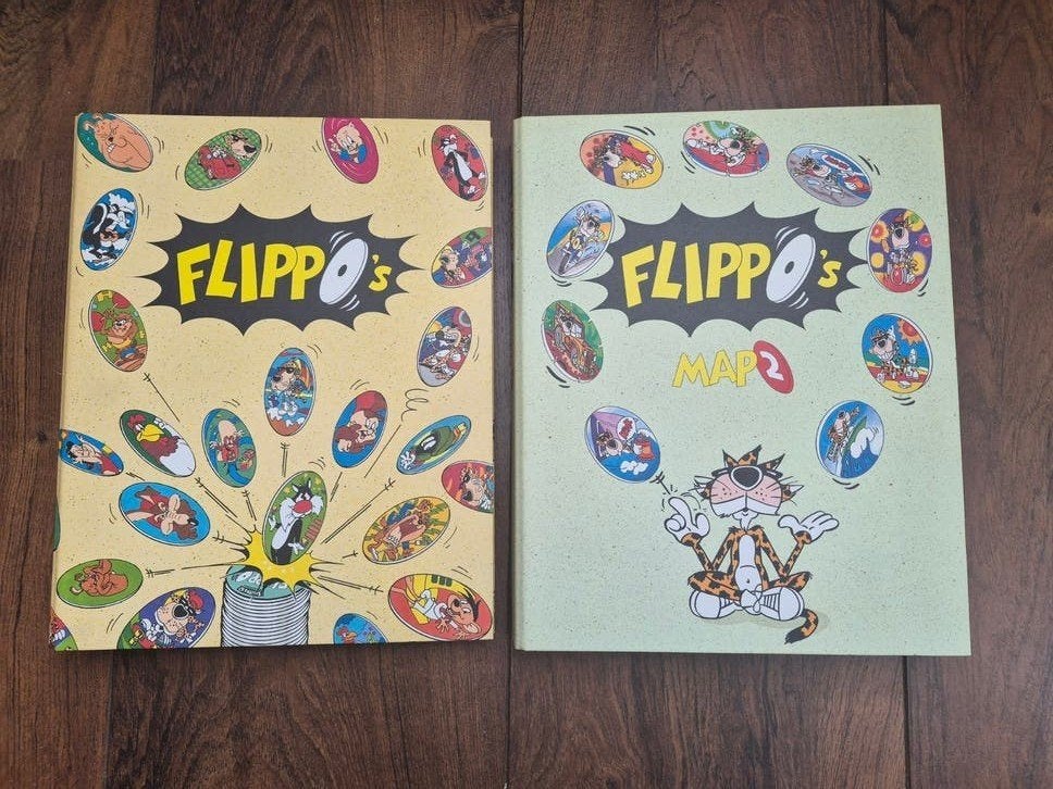 Flippo's  verzamelmappen compleet plus extra's, Verzamelen, Flippo's, Ophalen of Verzenden, Guinness Record, Verzameling, Met verzamelmap(pen)