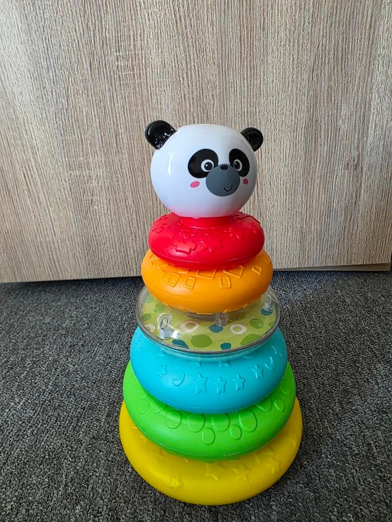 Stapelring Panda Toren Baby Speelgoed, Ophalen of Verzenden, Overige typen