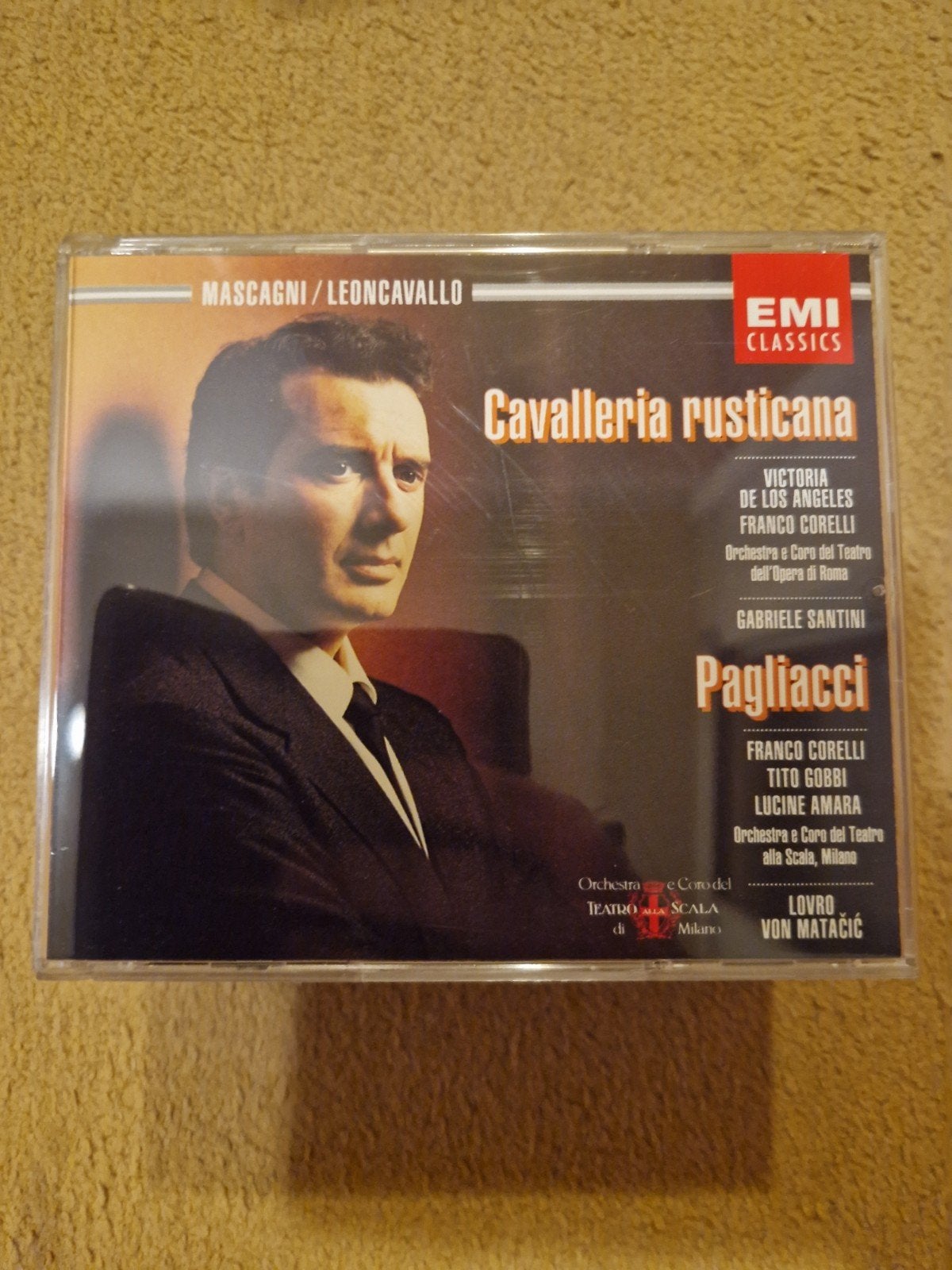 Mascagni/Leoncavallo: Cavalleria Rusticana/Pagliacci CD, Ophalen of Verzenden