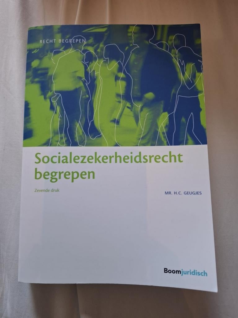 Socialezekerheidsrecht begrepen - Zevende druk, Ophalen of Verzenden, Nieuw, HBO