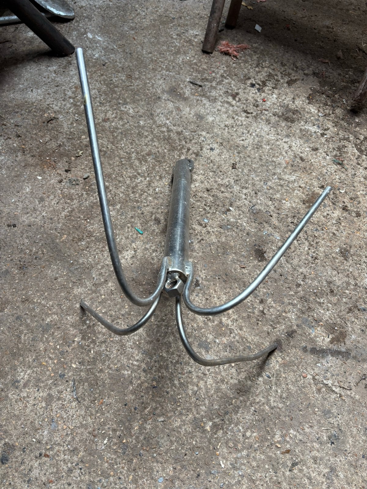 RVS dreg met 2 meter ketting, Ophalen, Gebruikt, Overige typen