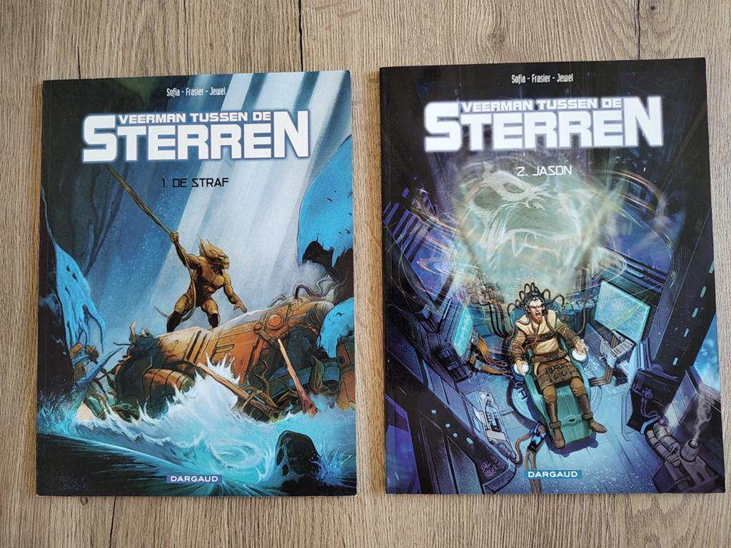 Veerman Tussen De Sterren - Deel 1 & 2 (Dargaud), Ophalen of Verzenden