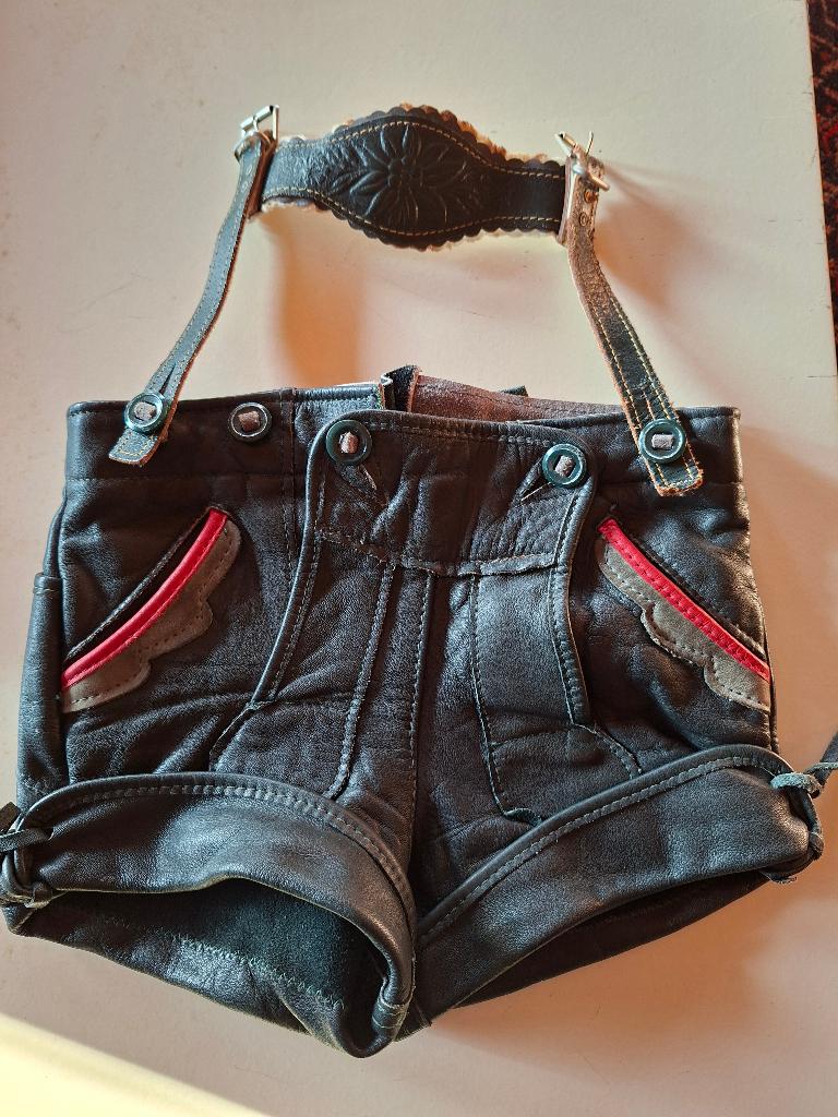 Kinder lederhose, Kleding | Dames, Carnavalskleding en Feestkleding, Carnaval, Ophalen of Verzenden, Zo goed als nieuw, Kleding