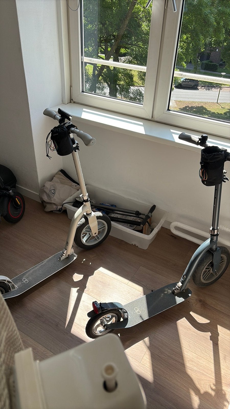 Step Hudora 280 Air, Fietsen en Brommers, Steps, Ophalen of Verzenden, Zo goed als nieuw, Gewone step