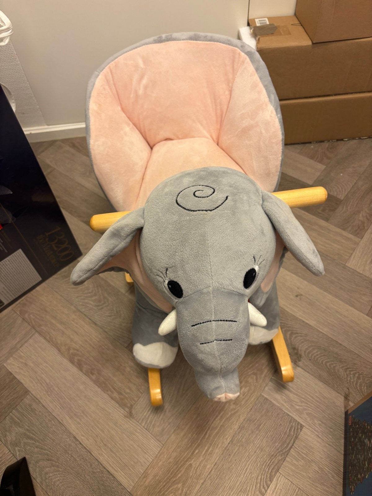 Schattige Olifant Schommelstoel voor Kinderen, Ophalen, Zo goed als nieuw, Overige typen