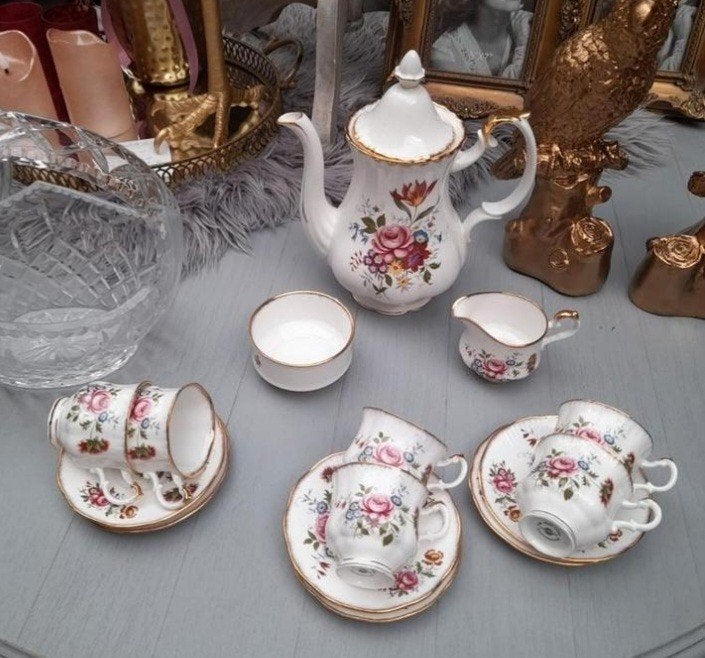 Mooi compleet engels servies, Antiek en Kunst, Antiek | Servies compleet, Ophalen