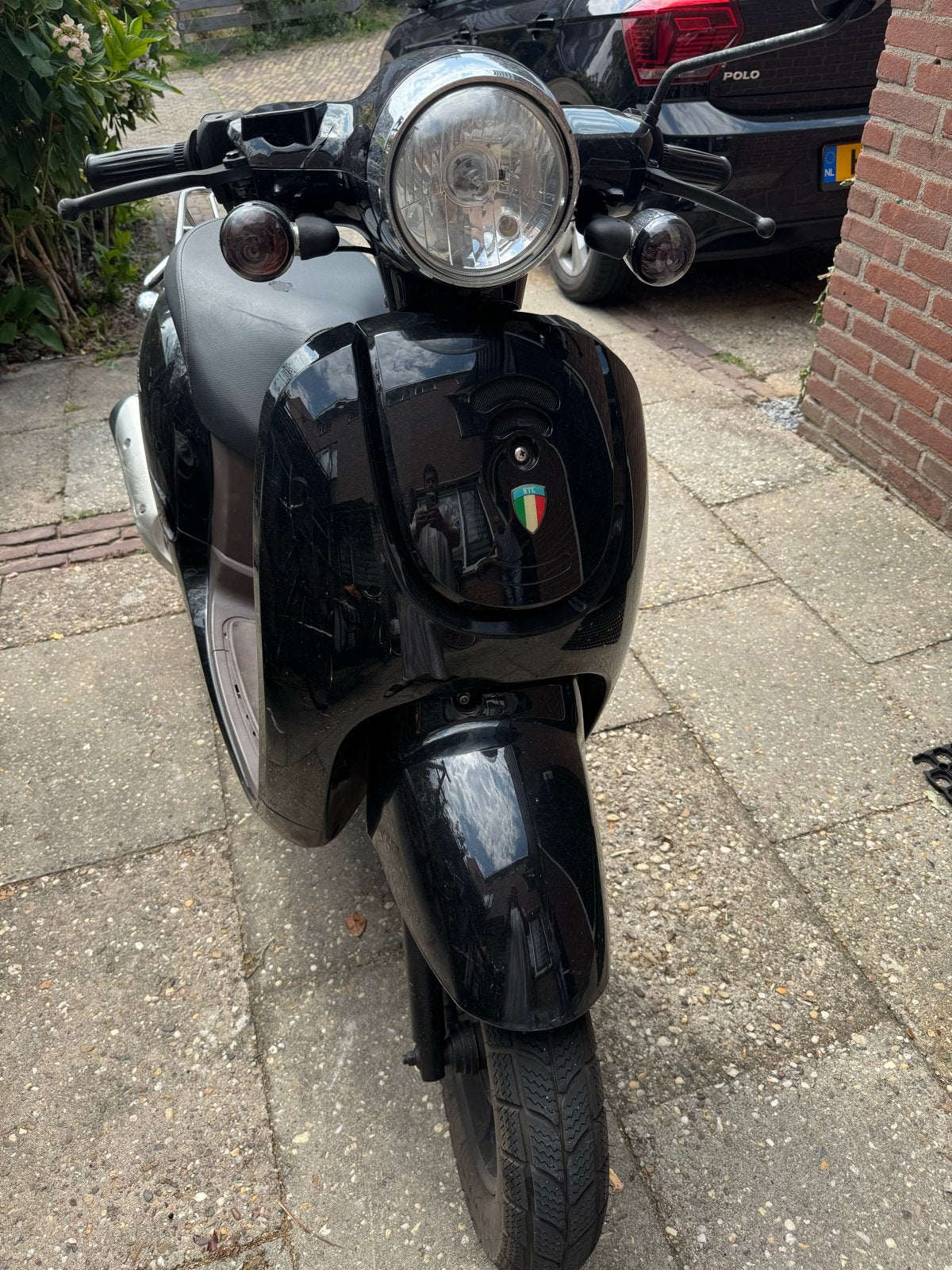 Milano Scooter Zwart - Goed Onderhouden, Ophalen, Gebruikt, Benzine, Overige merken