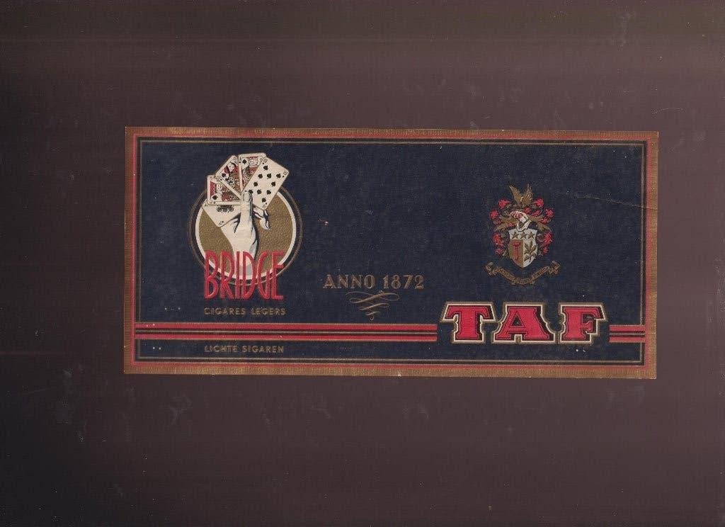 sigarenbanden - etiket - TAF, Ophalen of Verzenden, Zo goed als nieuw, Sigarenbandjes