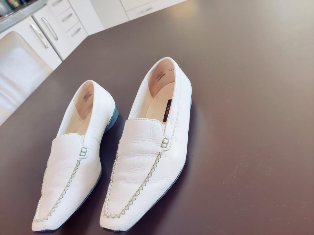 Paul Green loafers maat 4, 1 /2 leer €179, Ophalen of Verzenden, Gedragen, Zwart