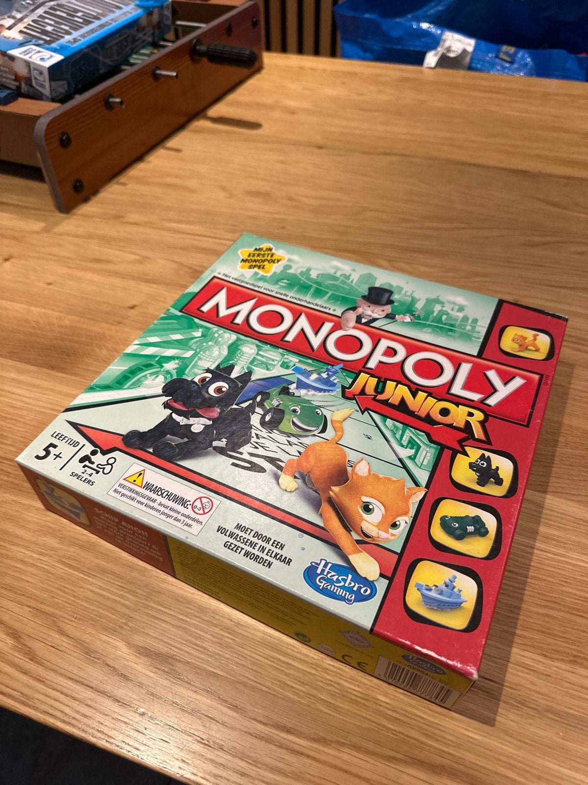 Monopoly Junior Bordspel - Zo goed als nieuw, Een of twee spelers, Ophalen of Verzenden, Zo goed als nieuw
