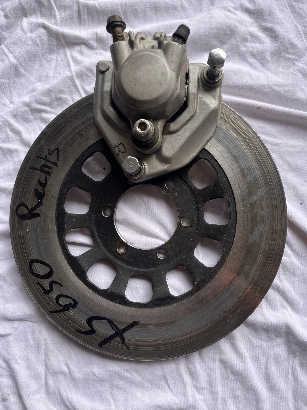 Yamaha XS 650 Schijfremset - Gebruikt, Ophalen of Verzenden, Gebruikt