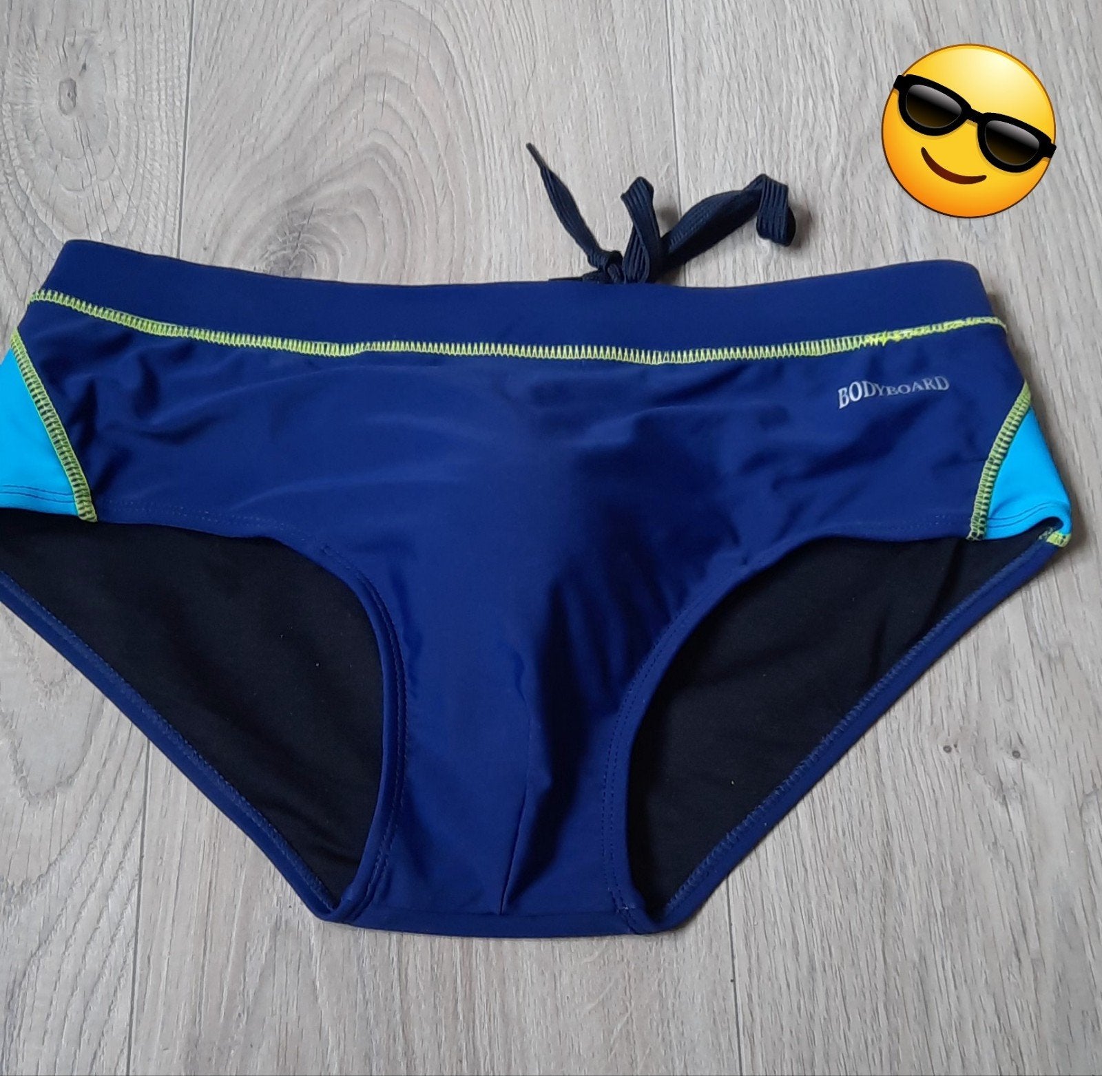 Sportieve zwemslip mt. M - Slechts 1x gedragen, Kleding | Heren, Ophalen of Verzenden, Maat 48/50 (M), Blauw, Zwemslip