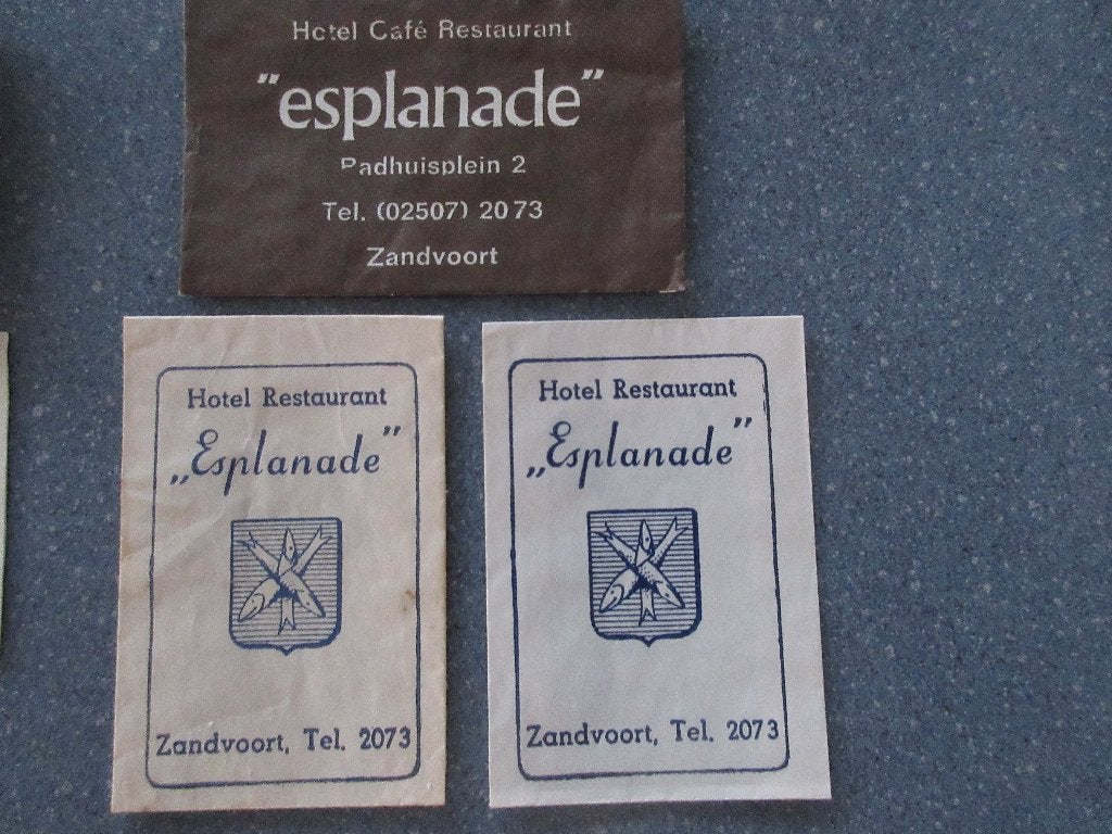 3 x Zandvoort, hotel-café-rest. Esplanade, Verzenden, Nederland