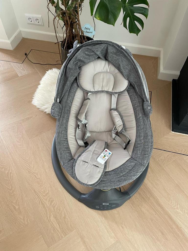Ding Wipstoel met Muziek en Trillingen - Zo Goed Als Nieuw, Kinderen en Baby's, Wipstoeltjes, Wipstoel, Ophalen, Overige merken