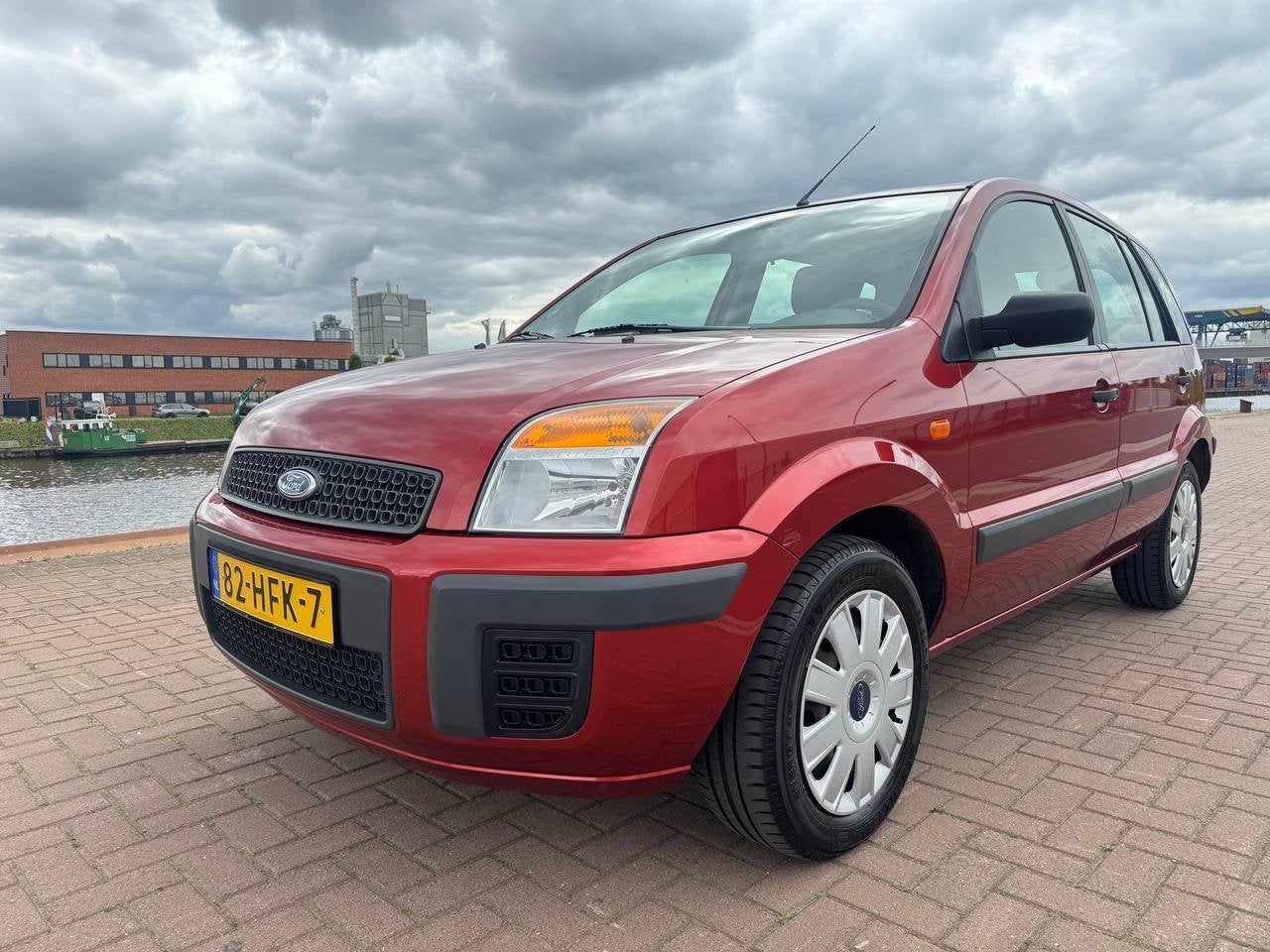 Ford Fusion 1.4-16V Cool & Sound /Airco/Trekhaak/Frisse APK, Voorwielaandrijving, Gebruikt, 49 €/maand, Origineel Nederlands