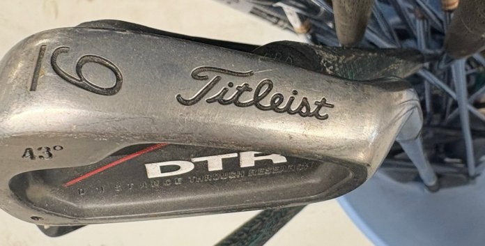 Titleist DTR vintage golfset 3-9, PW & SW - stalen shaft, Ophalen, Zo goed als nieuw, Club, Overige merken