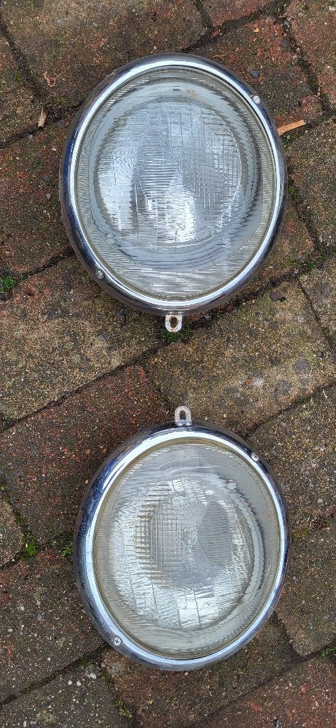 VW T1 koplampen, amerikaanse reflectors, Ophalen of Verzenden, Gebruikt, Oldtimer onderdelen