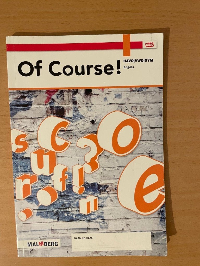 Of course! Referencebook, VWO, Engels, Malmberg, Ophalen of Verzenden