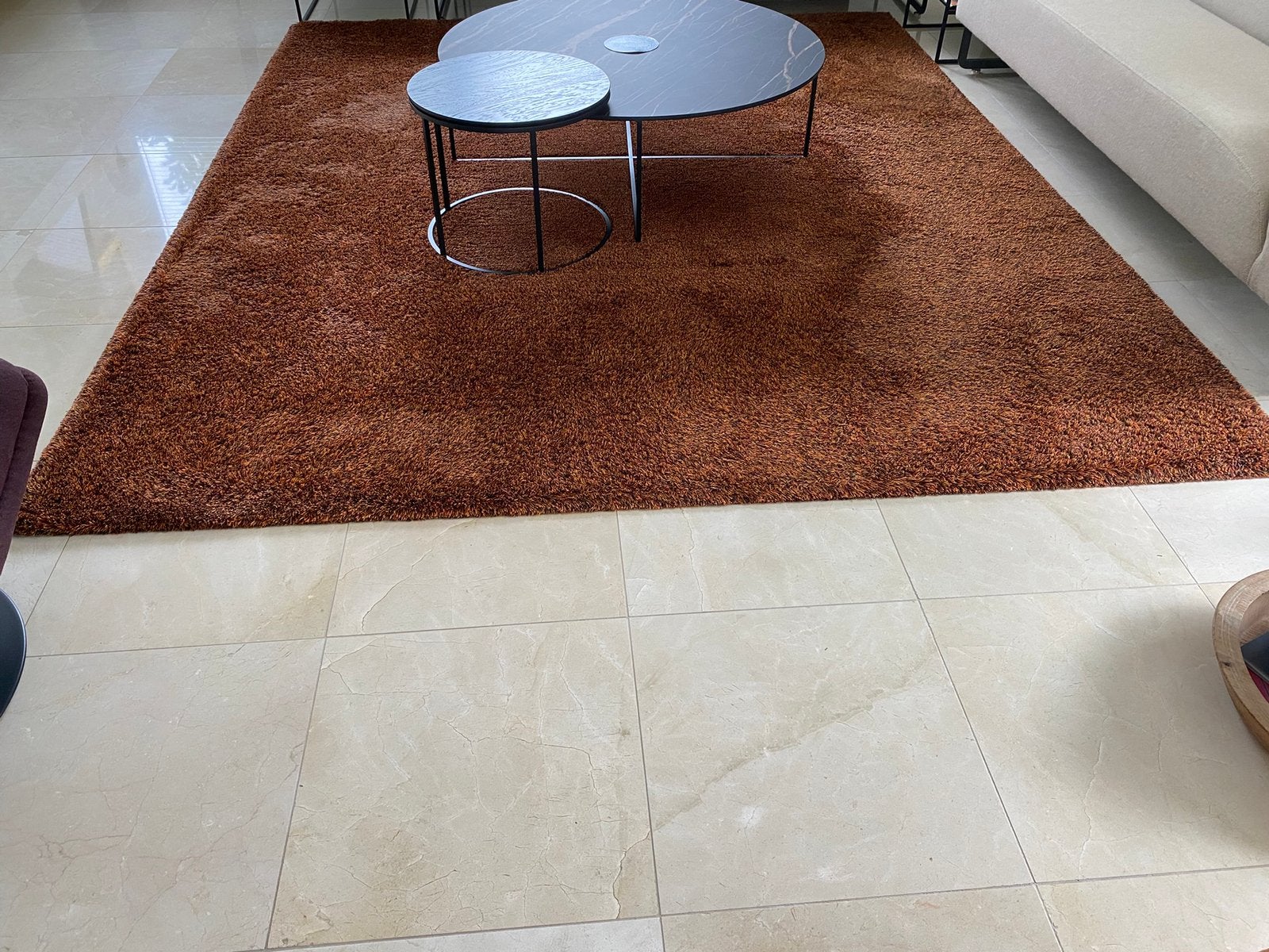 Tapijt millenerpport roodbruin 250x300, Ophalen, Rood, 150 tot 200 cm, Modern klassiek