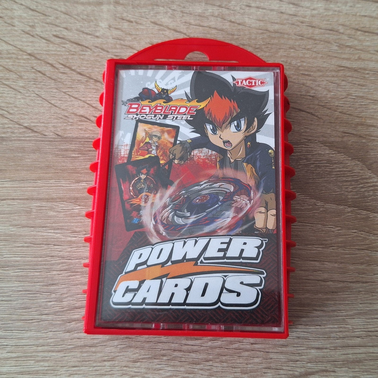 Beyblade Shogun Steel Power Cards Tactic, Ophalen of Verzenden, Nieuw, Overige sporten, Spel