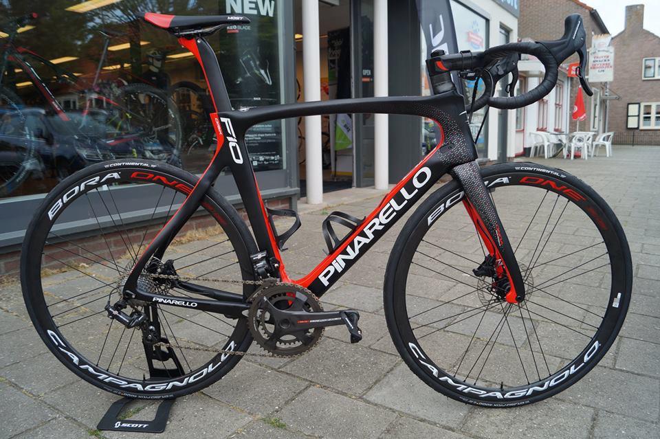 Pinarello Dogma F10, Fietsen en Brommers, Gebruikt, 57 tot 61 cm, Meer dan 20 versnellingen, Schijfrem