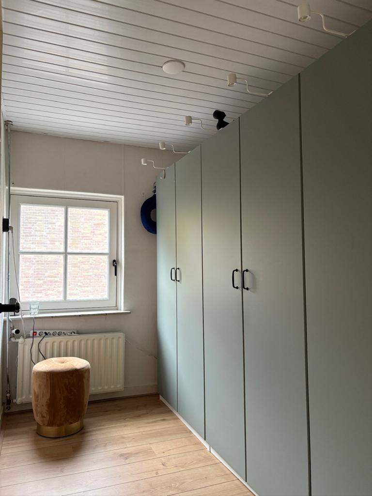 Ikea Reinsvoll - 5 kastdeuren 195x50 cm, Ophalen, 50 tot 100 cm, Zo goed als nieuw, Minder dan 25 cm