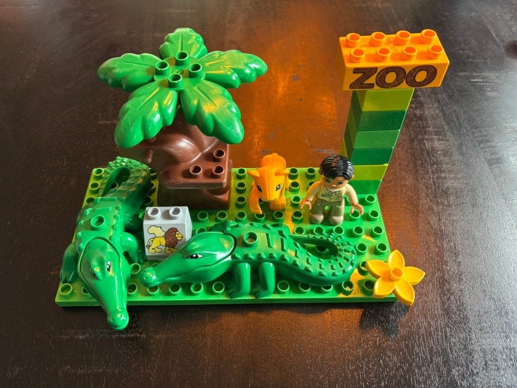Duplo setje met dieren, Ophalen of Verzenden, Gebruikt, Duplo