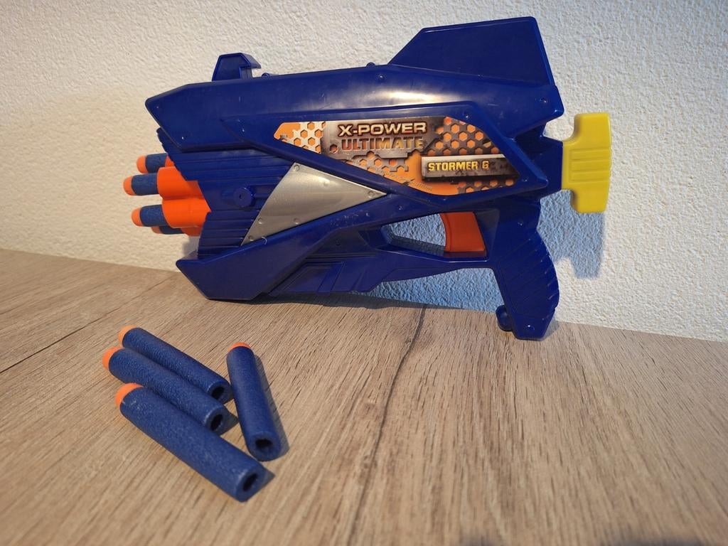 Nerf X power Stormer 6 incl 10 pijlen, Ophalen