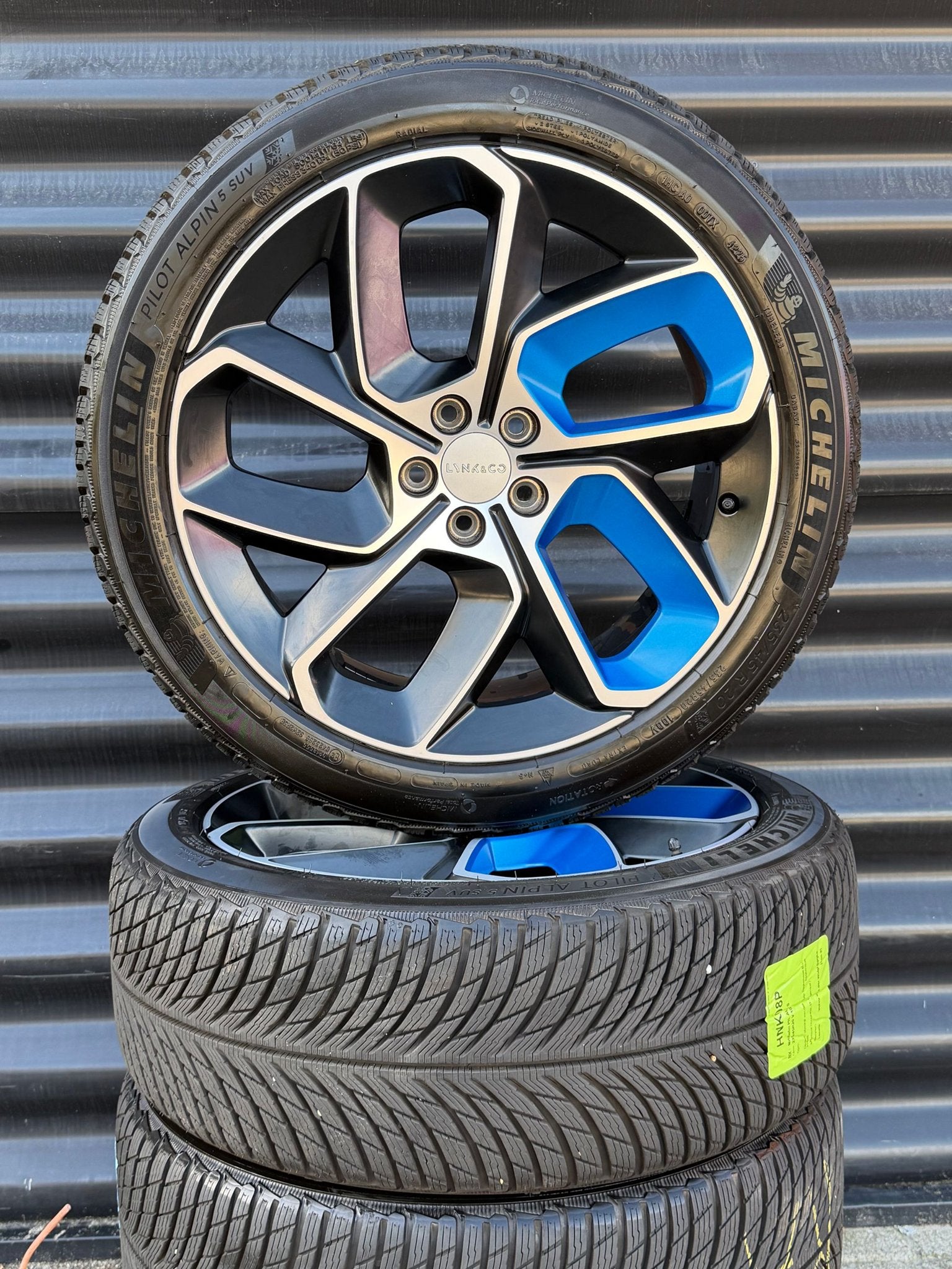 20" orgineel Lynk&Co Lynk Co velgen Mixhelin Winterbanden, Auto-onderdelen, Gebruikt, -, -, Banden en Velgen